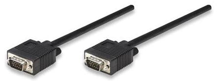 371377 CABLE MONITOR SVGA 8MM HD15M-M Longitud 11.0M - Color Negro. 371377 CABLE MONITOR SVGA 8MM HD15M-M Longitud 11.0M - Color Negro.